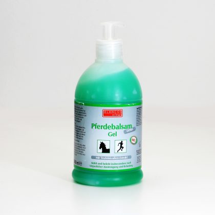 Pferdebalsam gél, ördögkarom kivonattal, pumpával, 500 ml | Glancos Pfeldebalsam-gel