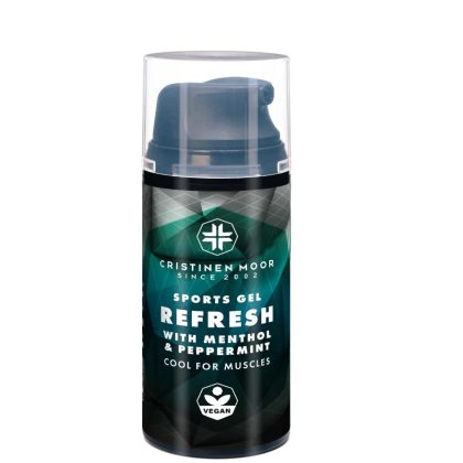 CristinenMoor® Sports Balm Refresh(100ml) Sportolás előtt -után szórófejes mentholos frissítő 100%