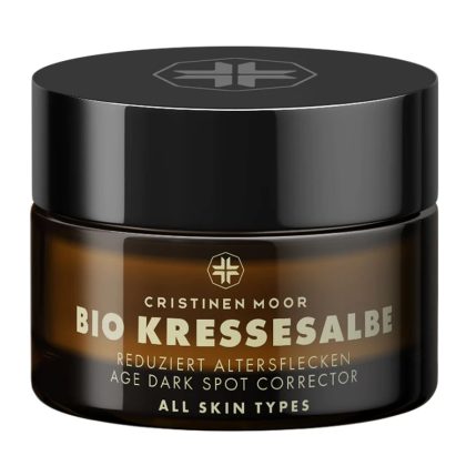 CristinenMoor® Bio Kressesalbe öregségifolteltávolító krém (50ml) 100% vegán natúr