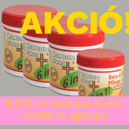 3x500ml +1 ajándék 200ml akció! Láb és véna ápoló balzsam (500 ml) Bein & Venen Pflege Balsam
