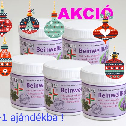 4+1db ajándékba akció! Beinwell balzsam mozgásszervek karbantartásáért! (200 ml)