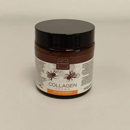 Alpenhof Collagen Creme mit Bienengift – Kollagénes arckrém méhméreggel (100 ml)