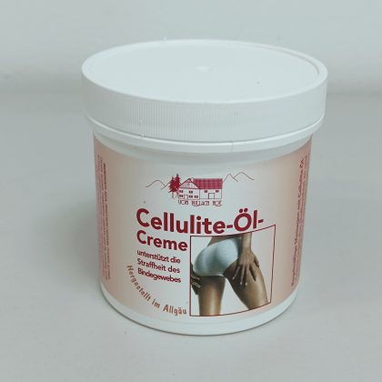 Cellulite-Öl-Creme – Narancsbőr elleni testápoló krém (Allgäu) 250ml