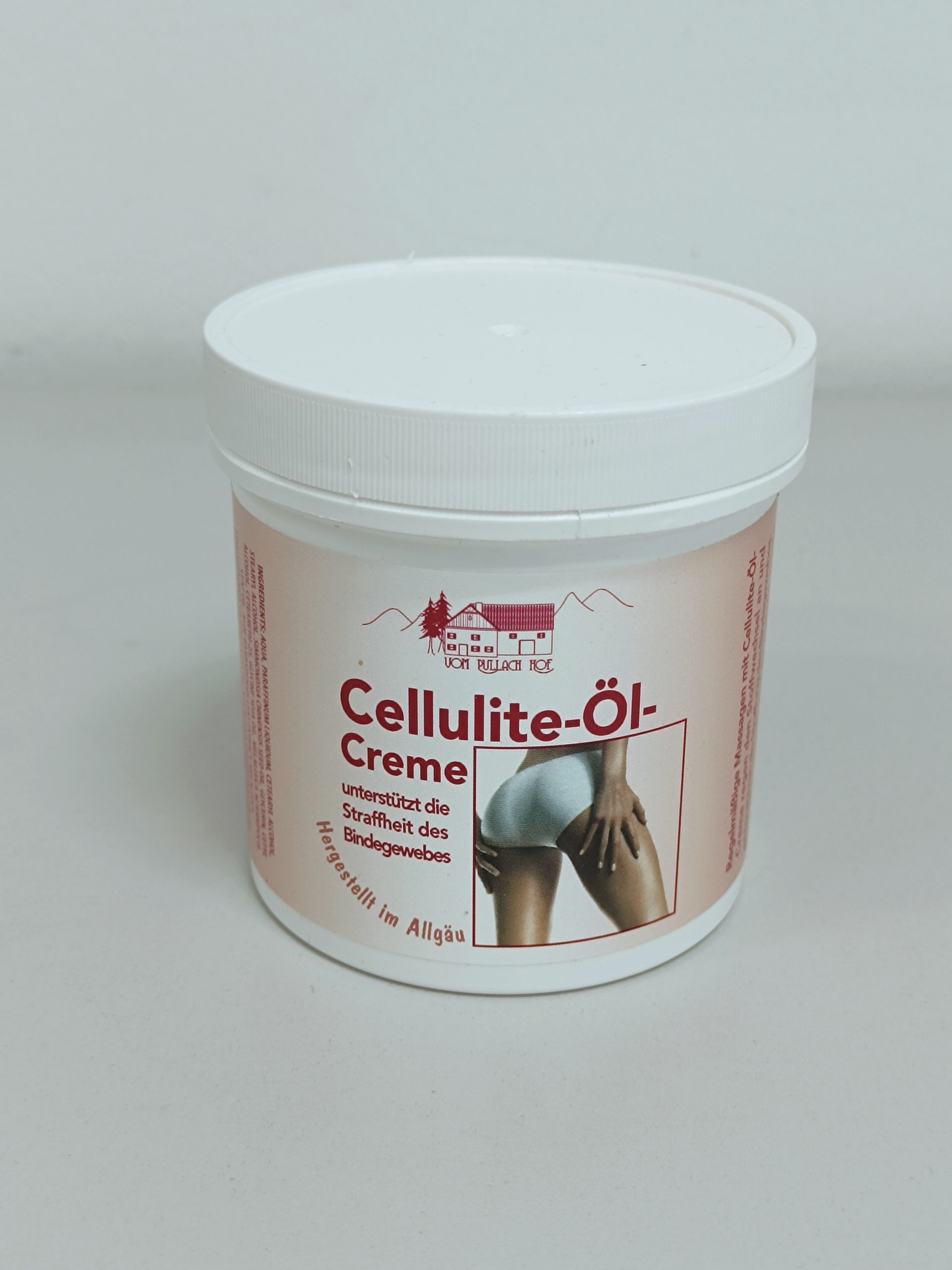 Cellulite-Öl-Creme – Narancsbőr elleni testápoló krém (Allgäu) 250ml