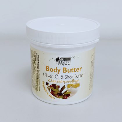 Oliven-Öl & Shea-Butter Body Butter/olívaolajjal és sheavajjal dúsított intenzív testápoló krém 250ml
