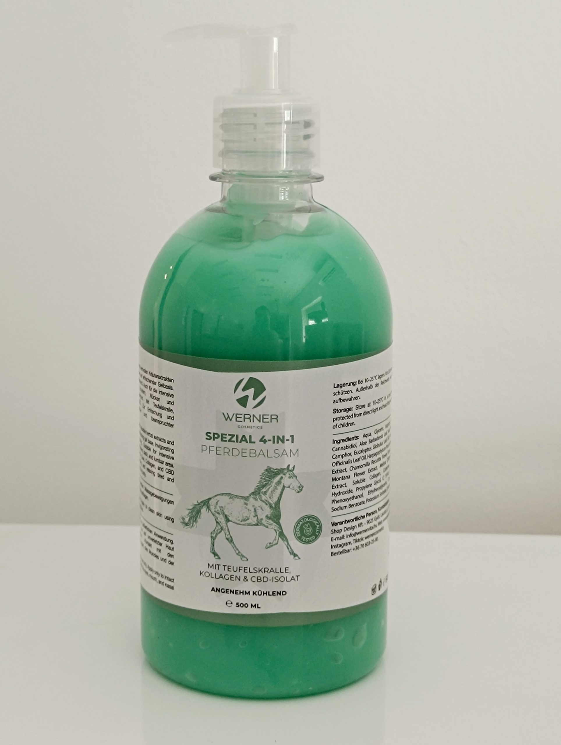 Wernervital Lóbalzsam 4 az 1 ben | 500 ml